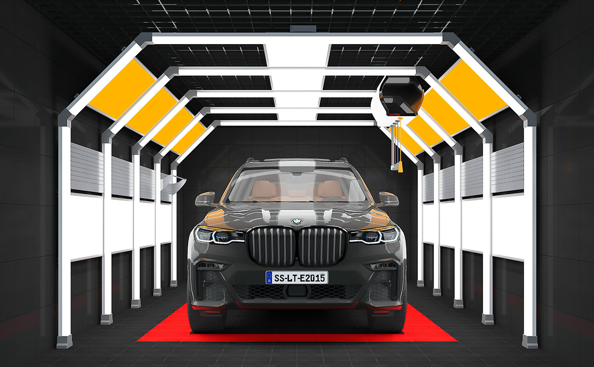 Light Tunnels for  Car Detailing